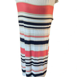 Travel Chicos Stripped Sleeveless Dress.  Size:2